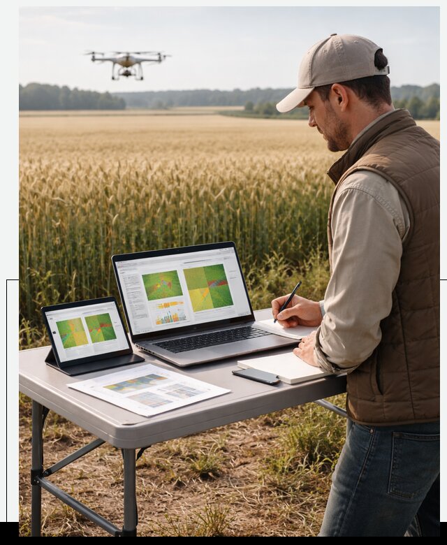 Система AI прогнозирования урожайности для точных агрономий в Шуе