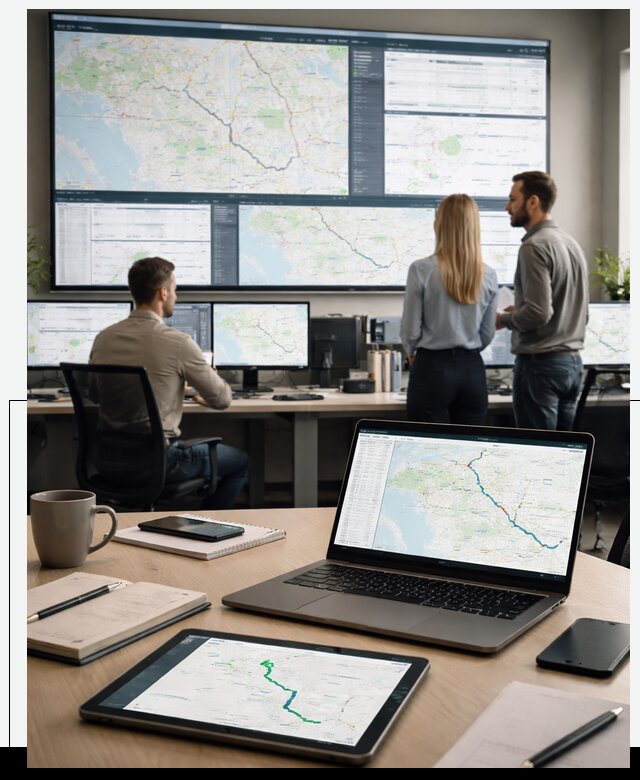 Трекинг грузов и Fleet Management, мониторинг автопарка в Шуе