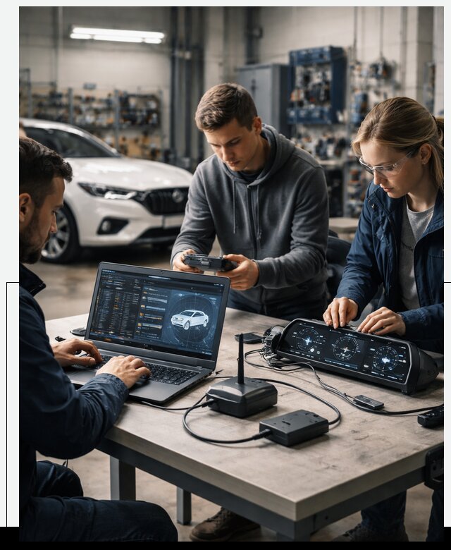 Разработка Connected Car и ПО для автопрома в Шуе